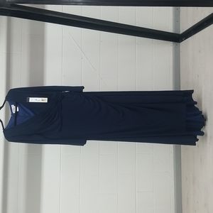 MacDuggal Ieena size 18 Navy Polyester Gown